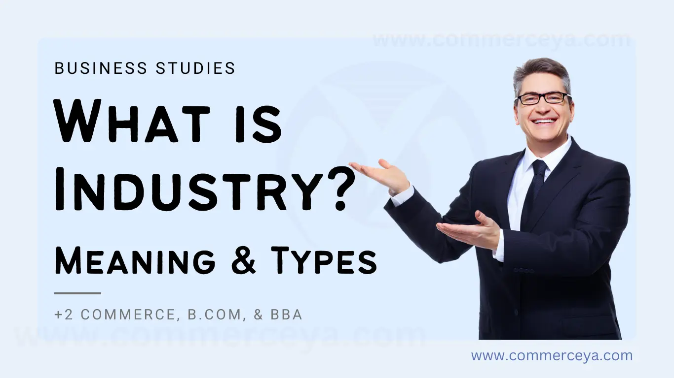 what is industry? meaning and types of industries in business studies